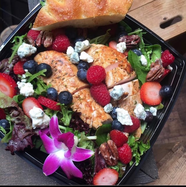 Chicken Berry Salad.