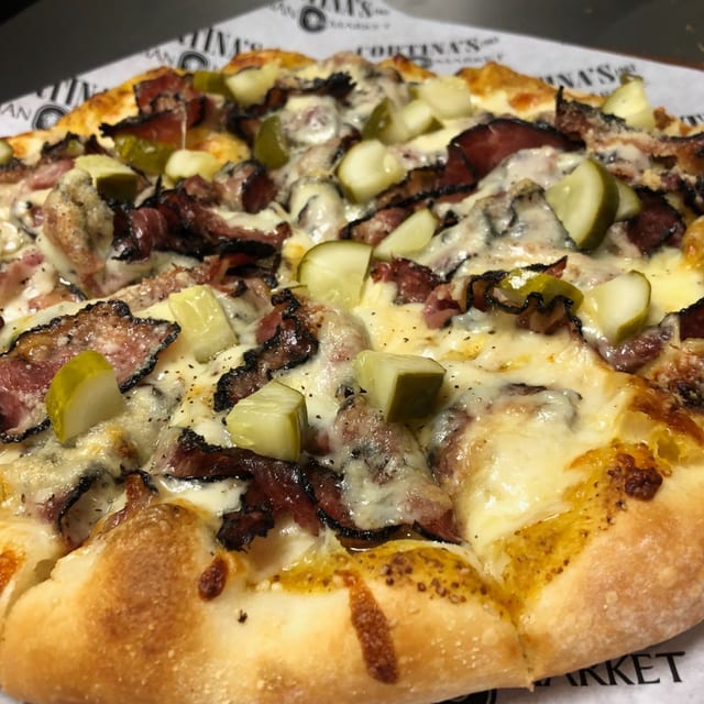Pastrami Pizza.