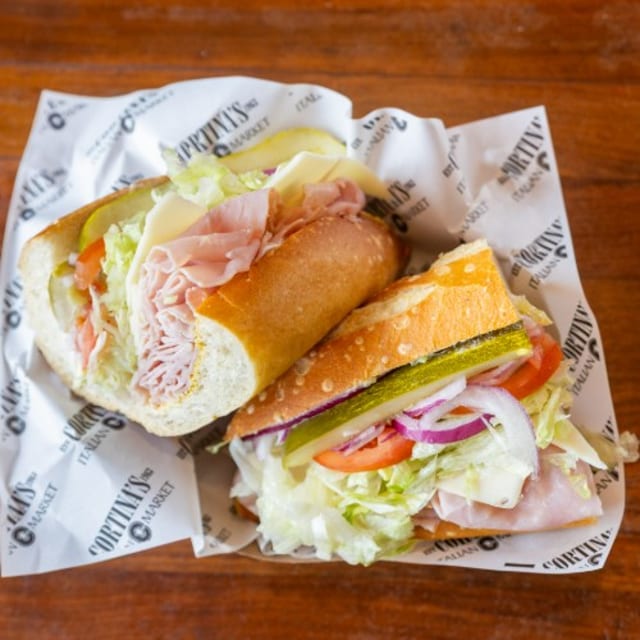 Ham & Swiss Cheese Sandwich.