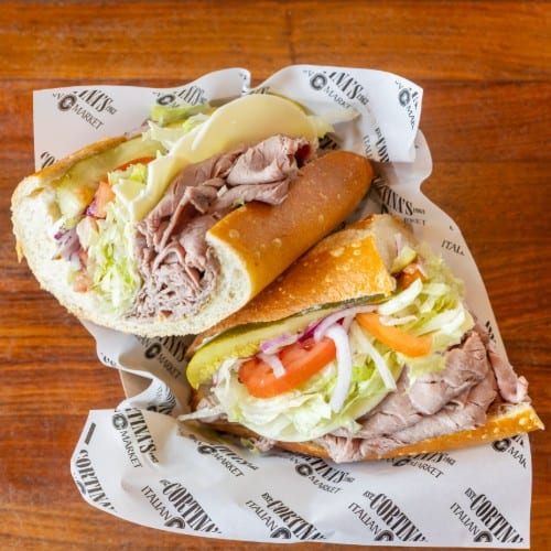 Roast Beef Special Sandwich.