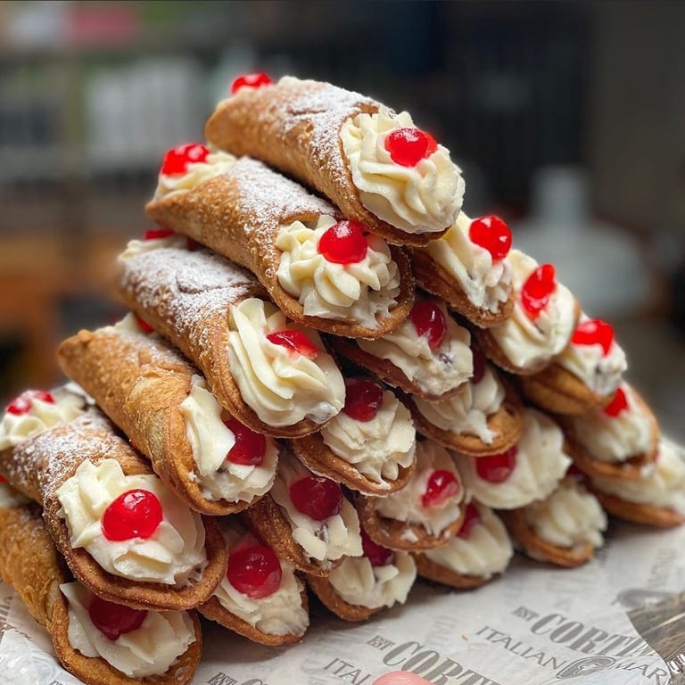 Indulge in Our Cannoli